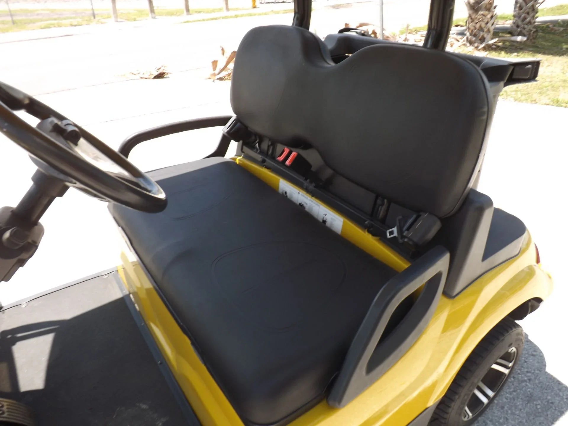 Yellow 2022 Advanced EV AEV 2 Golf Cart for Sale