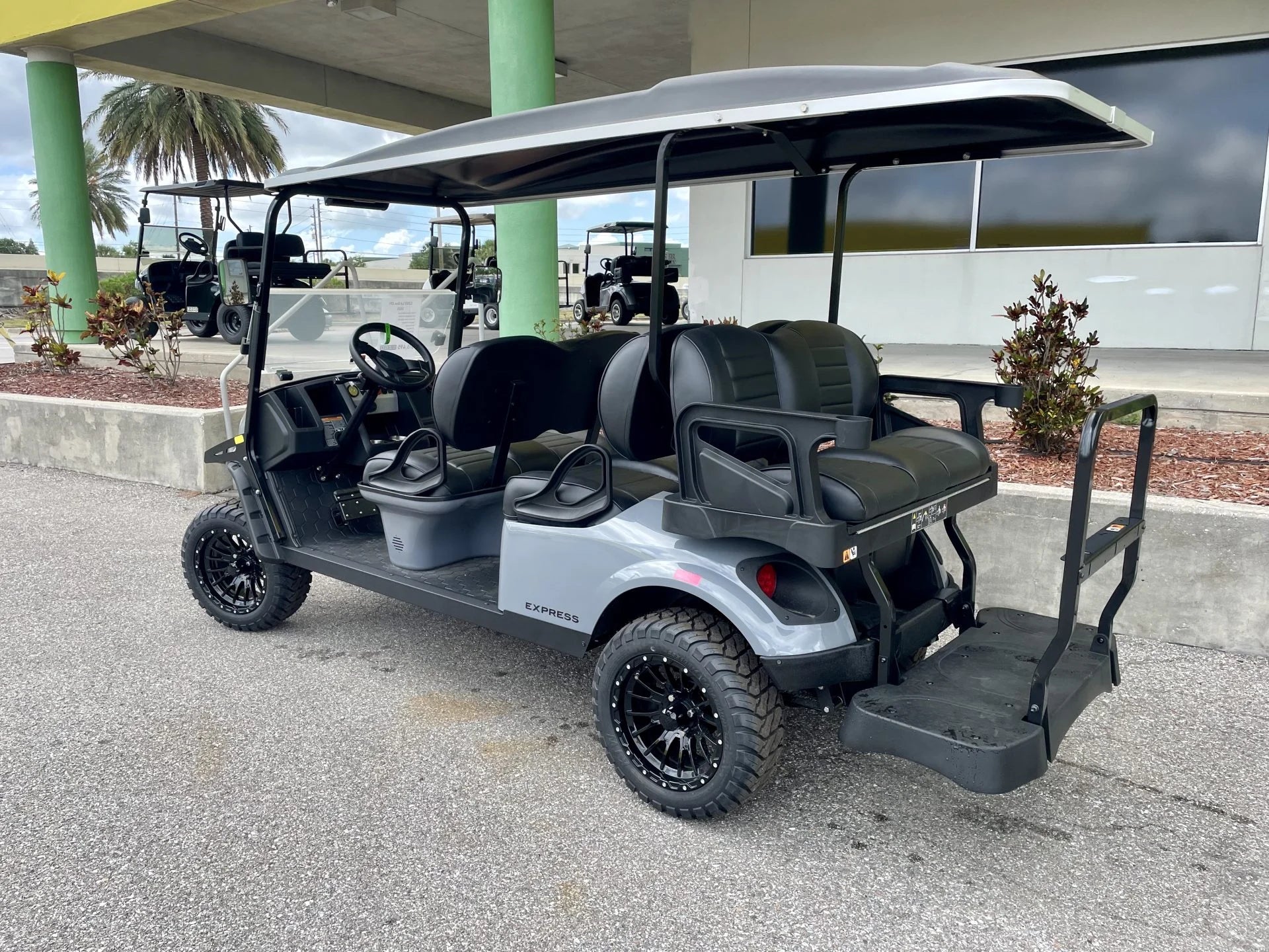 2026 E-Z-GO Express 6 ELiTE Lithium Lifted Slate Golf Cart for Sale