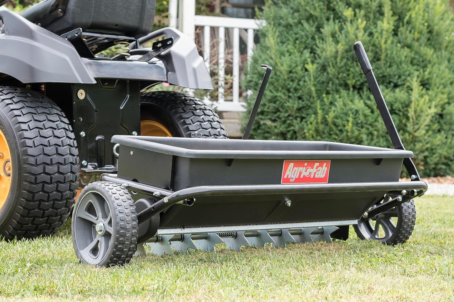 Agri-Fab 45-0543 Tow-Behind 100 lb Lawn & Garden Spiker Seeder Spreader