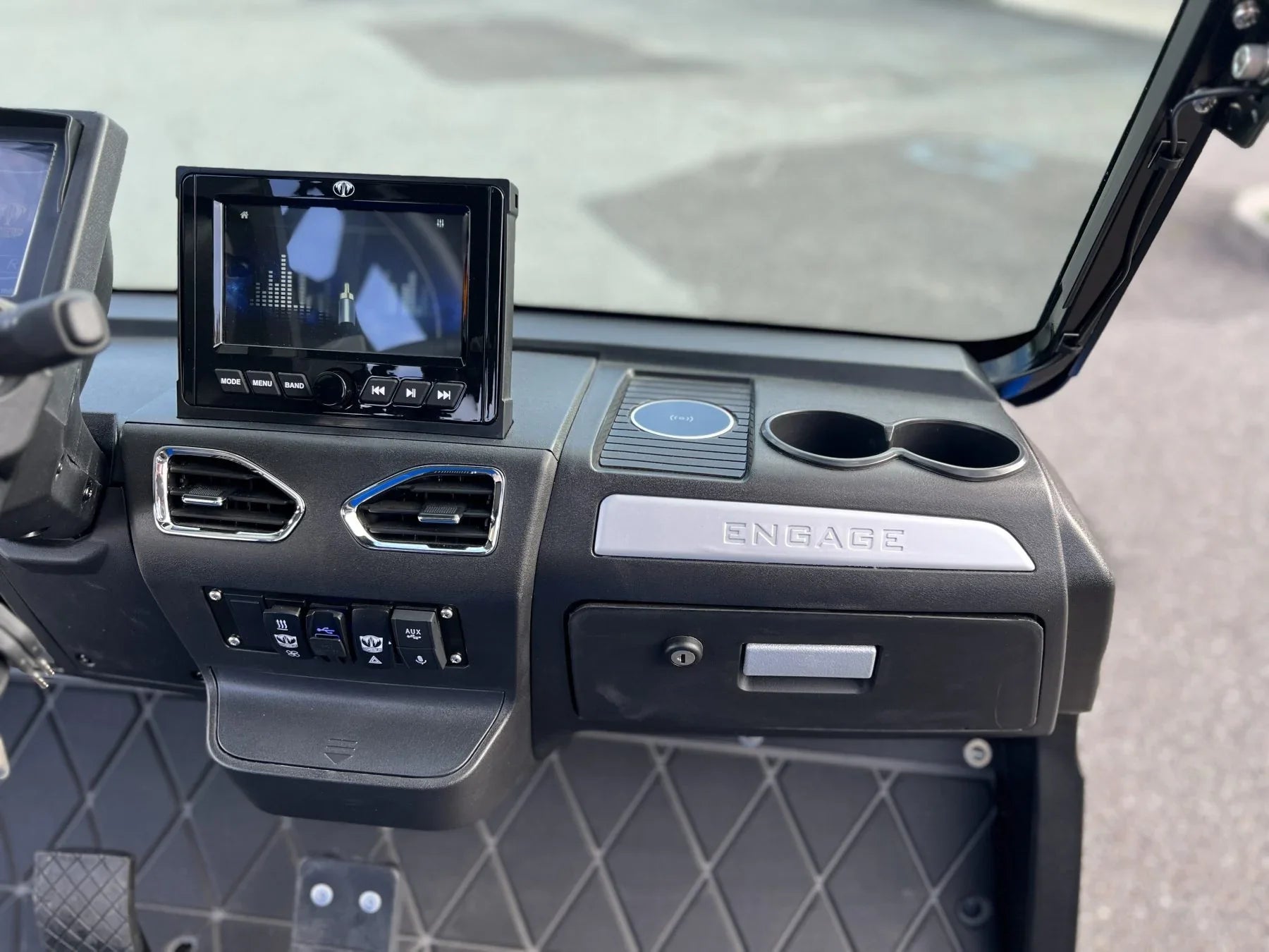 Blue 2024 Tomberlin Engage Ghosthawk Golf Cart for Sale