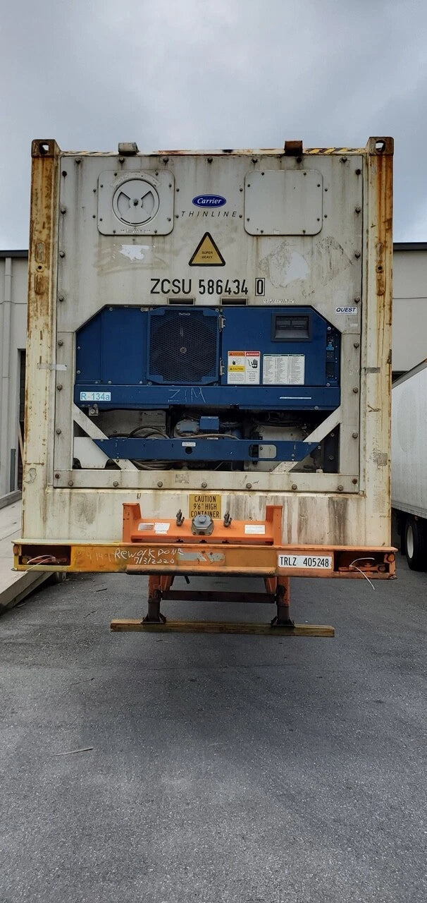 40ft HC Reefer Container–Wind &amp; Water Tight, Non-Working For Sale