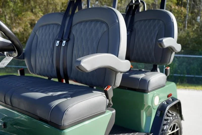 Green 2025 Denago EV Rover XL Golf Cart for Sale