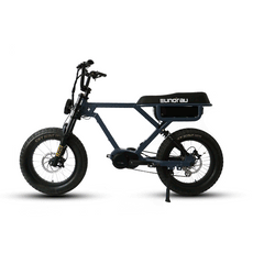 Eunorau | Flash Rear Rack and Basket Kit | FLASH-PK-HK-BK