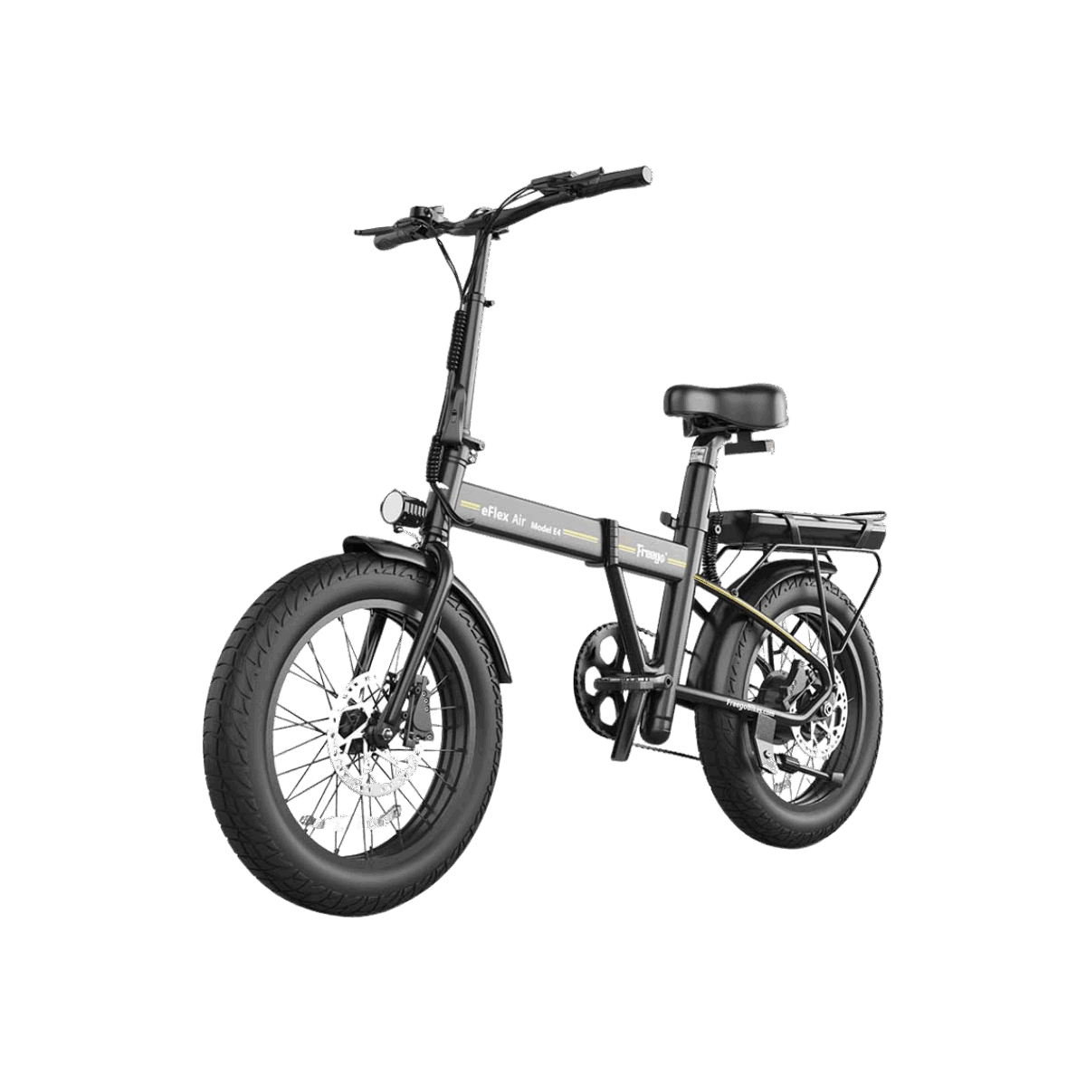 Freego | E4 Pro Folding Fat Tire E-Bike | Dual Battery Option - E4-Pro (Dual Battery)
