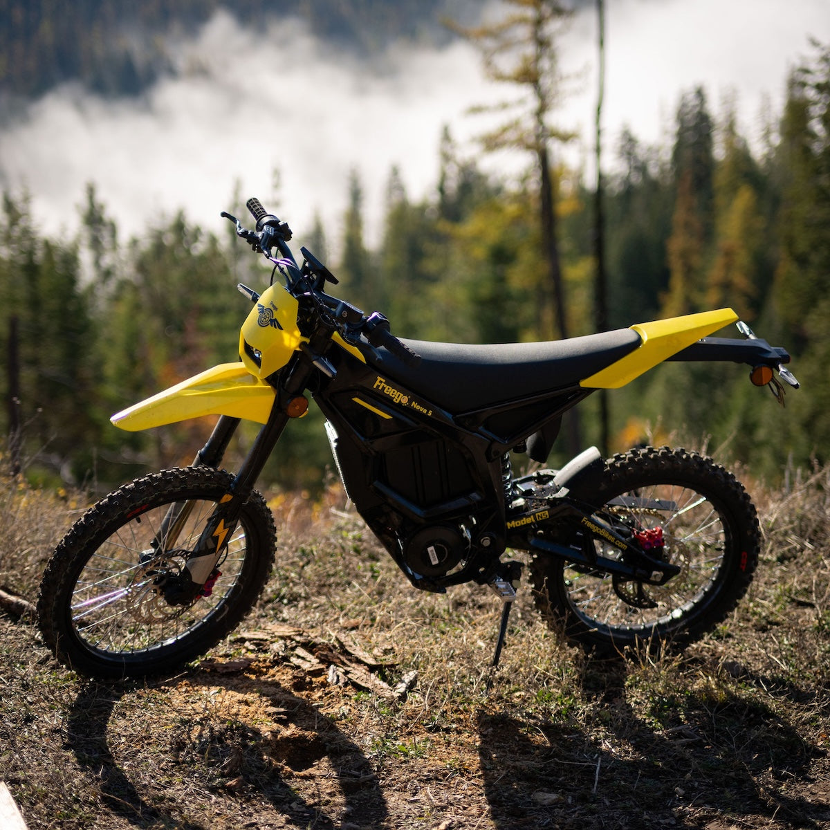 Freego | Nova 5 Mid-Drive Electric Dirt Bike | 8000W Peak - Nova 5 Pro Yellow