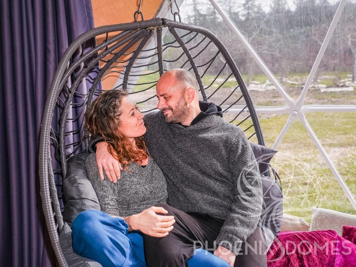 Phoenix Domes | Hanging Chairs