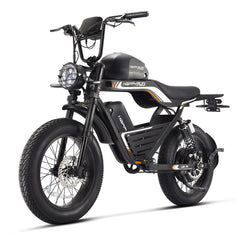HappyRun | G100 Pro Electric Bike 6000W Dual Battery, 72V Power