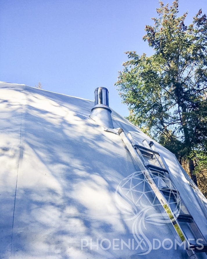 Phoenix Domes | Metal Chimney Flashing Kit