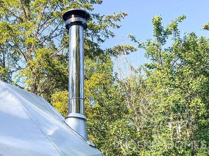 Phoenix Domes | Metal Chimney Flashing Kit