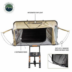 OVS | HD Bundu Cantilever Hard Shell Roof Top Tent - 2-4 Person | 18389902