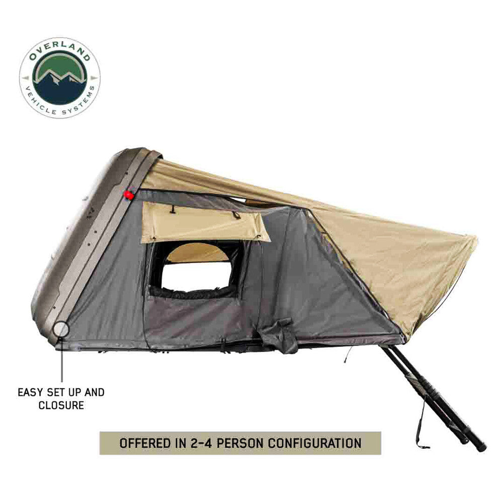 OVS | HD Bundu Cantilever Hard Shell Roof Top Tent - 2-4 Person | 18389902