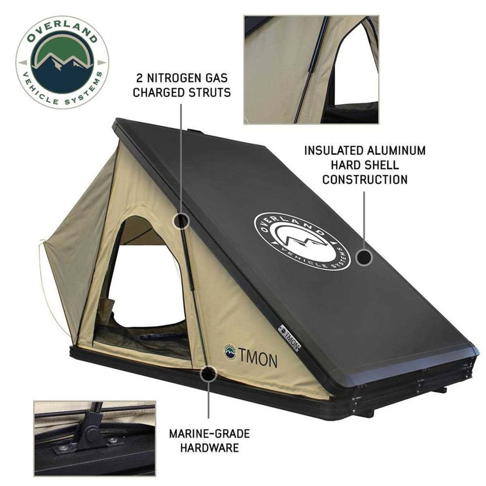 OVS | LD TMON Hard Shell Roof Top Tent - 2 Person Capacity | 18119935