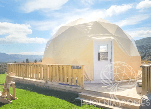 Phoenix Domes - Medium Frame 4 Season Glamping Package Dome - 26'/8m