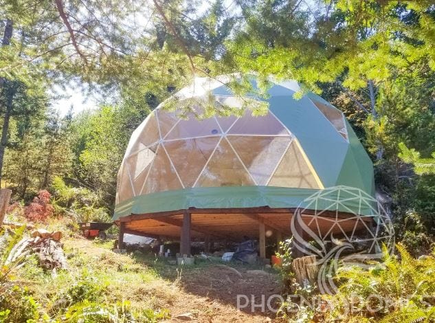 Phoenix Domes - Heavy Duty Frame 4 Season Glamping Package Dome - 30'/9m