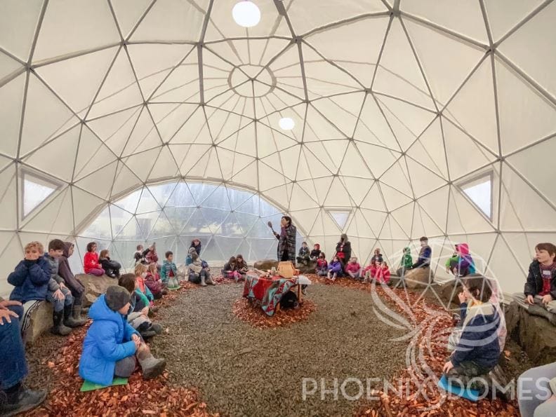 Phoenix Domes - Heavy Duty Frame 4 Season Glamping Package Dome - 30'/9m