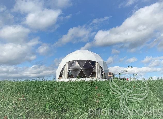 Phoenix Domes - Heavy Frame 4 Season Glamping Package Dome - 26'/8m
