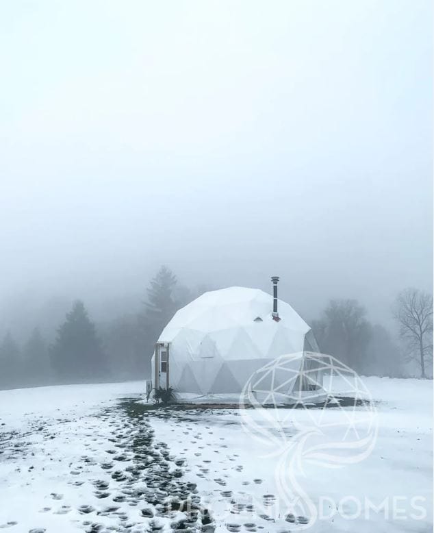 Phoenix Domes - Heavy Frame 4 Season Glamping Package Dome - 26'/8m