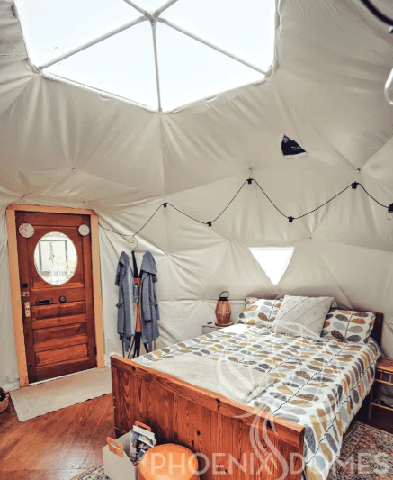 Phoenix Domes - Medium Frame 4 Season Glamping Package Dome - 16'/5m
