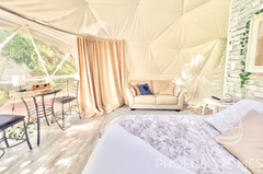 Phoenix Domes - Medium Frame 4 Season Glamping Package Dome - 20'/6m