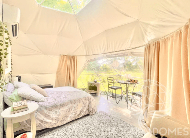 Phoenix Domes - Medium Frame 4 Season Glamping Package Dome - 20'/6m