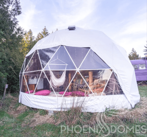 Phoenix Domes - Medium Frame 4 Season Glamping Package Dome - 20'/6m