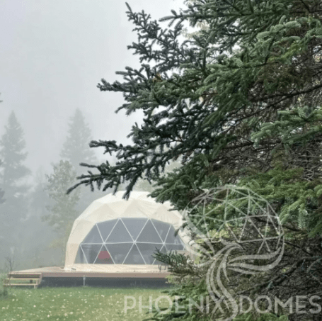 Phoenix Domes - Medium Frame 4 Season Glamping Package Dome - 20'/6m