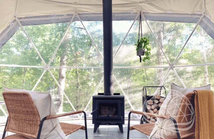 Phoenix Domes - Medium Frame 4 Season Glamping Package Dome - 26'/8m