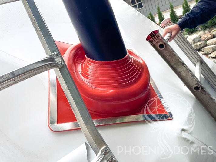 Phoenix Domes | Silicone Chimney/Pipe Flashing