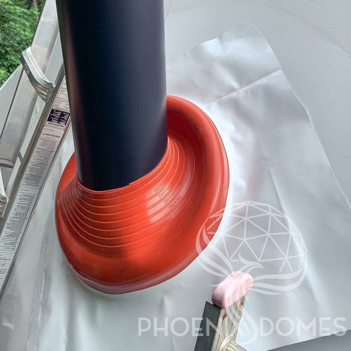 Phoenix Domes | Silicone Chimney/Pipe Flashing